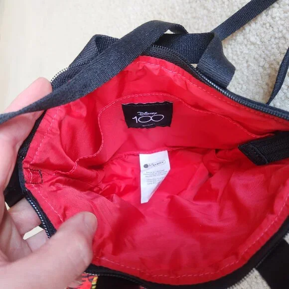 NWOT *RARE* LeSportsac Disney 100 Team Micky Mini Crossbody Bag - Picture 7 of 12